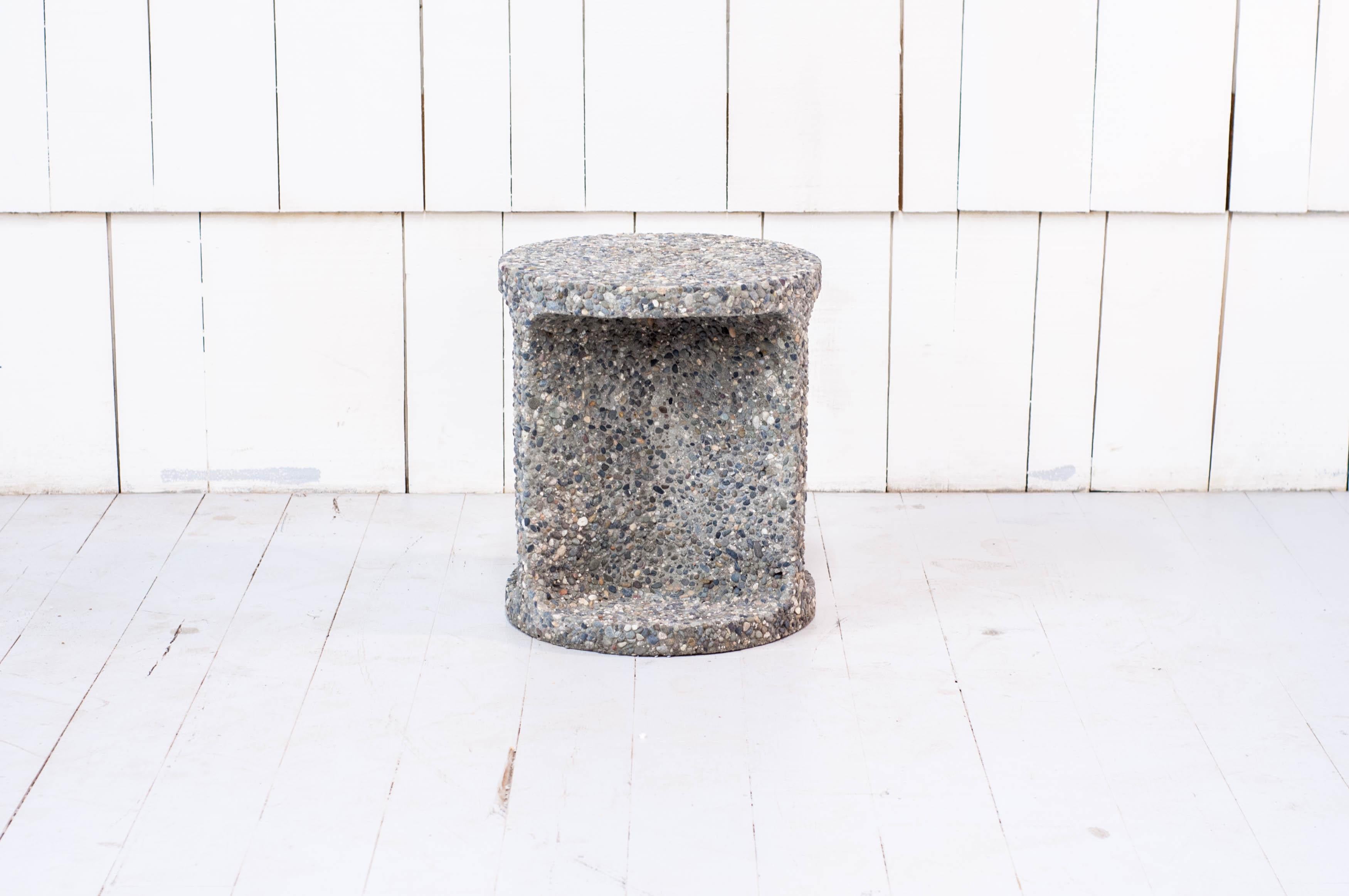 Neolith Stool in Exposed Aggregate In New Condition In Vancouver, BC