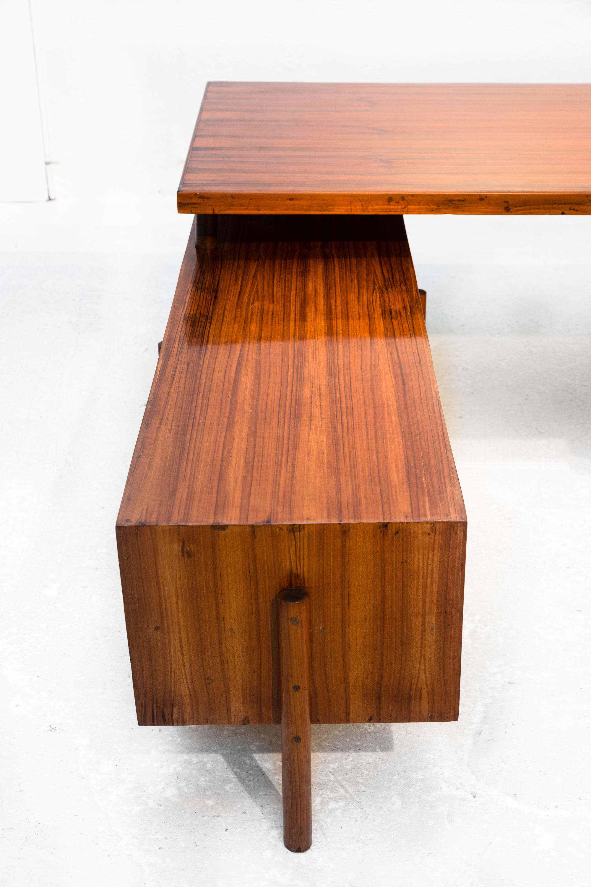 Mid-20th Century Administrative Desk by Pierre Jeanneret For Sale