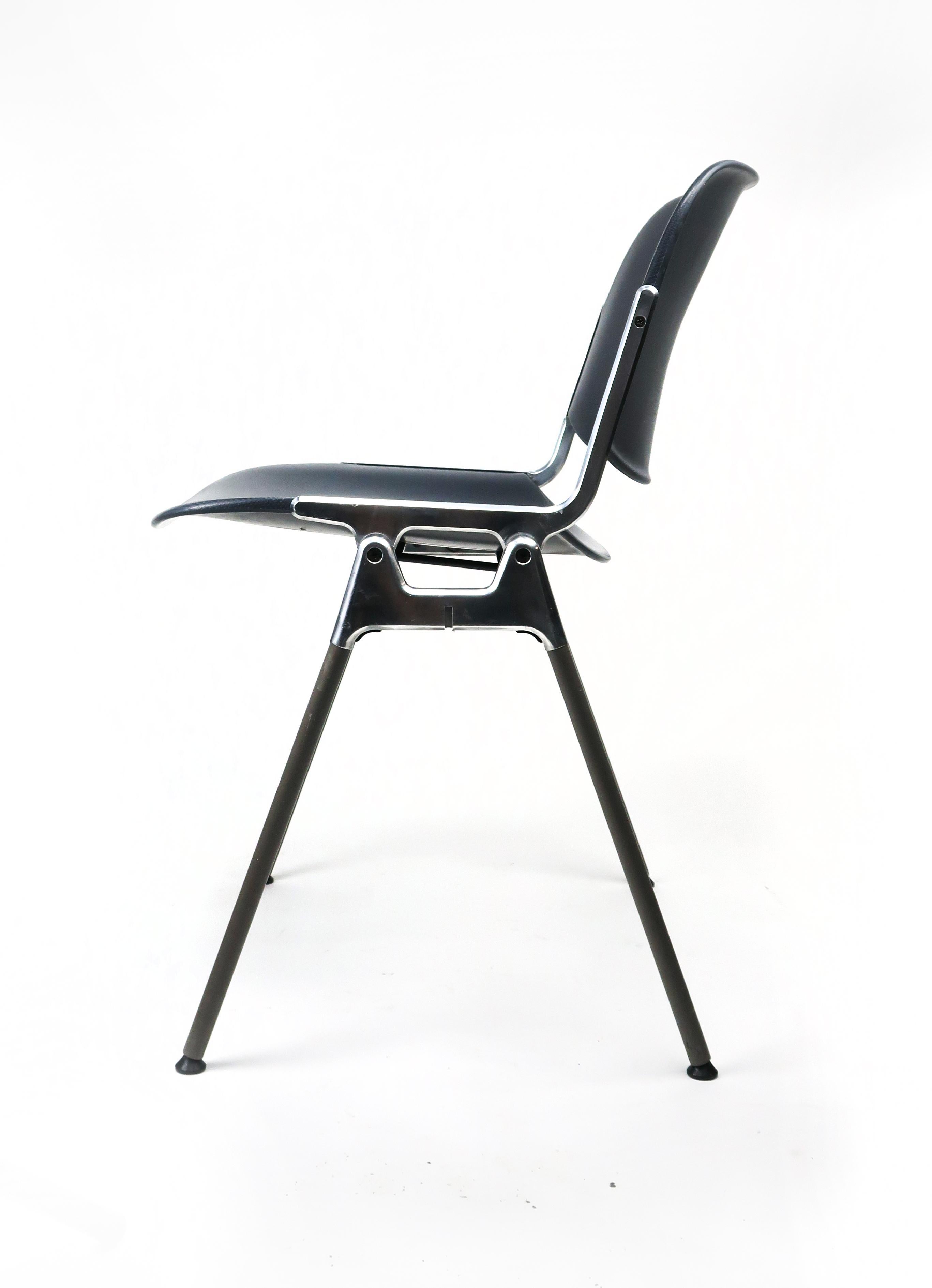 Pair of Italian Modern Castelli DSC 106 Chairs by Giancarlo Piretti 2