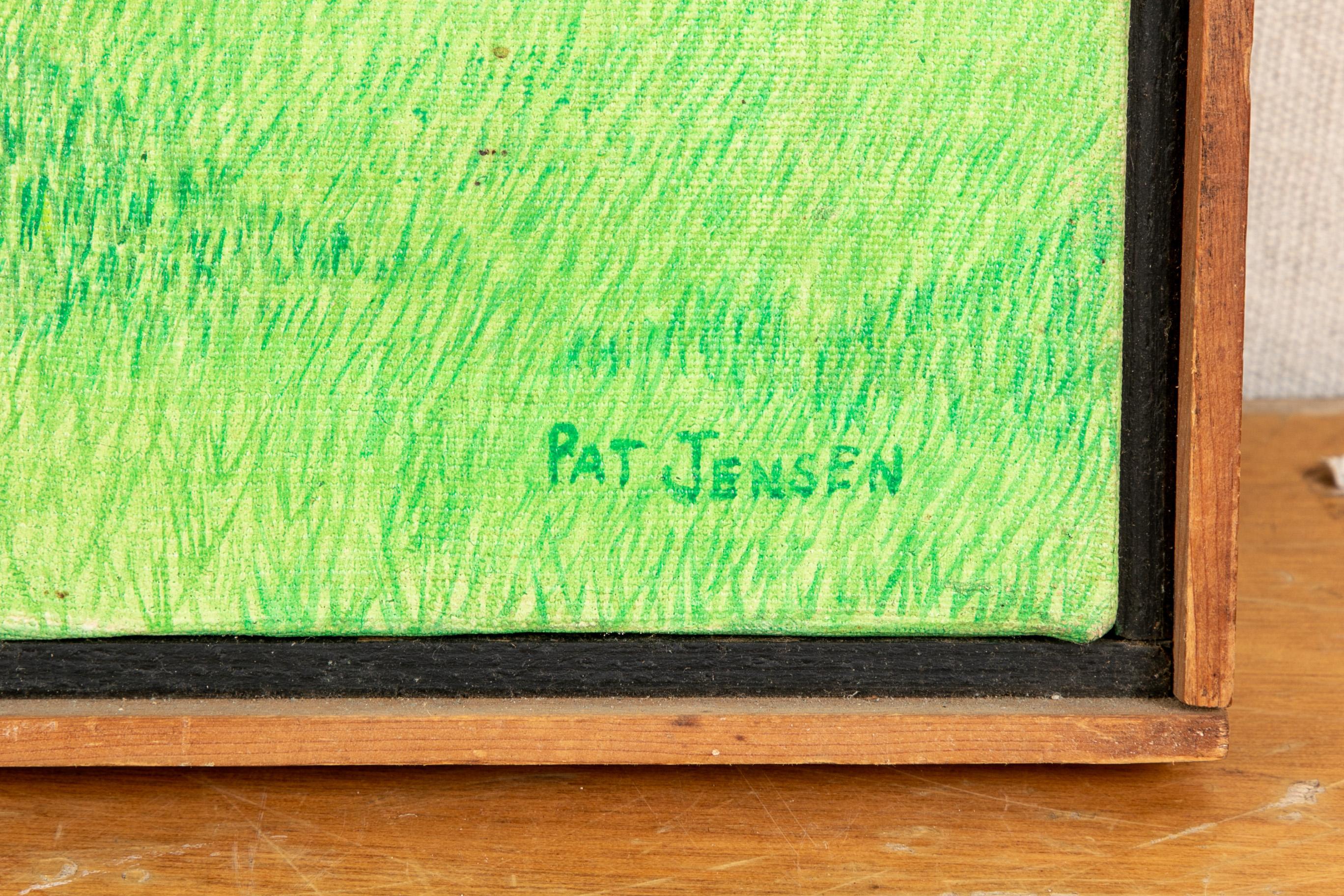 Pat Jensen Oil on Canvas, 