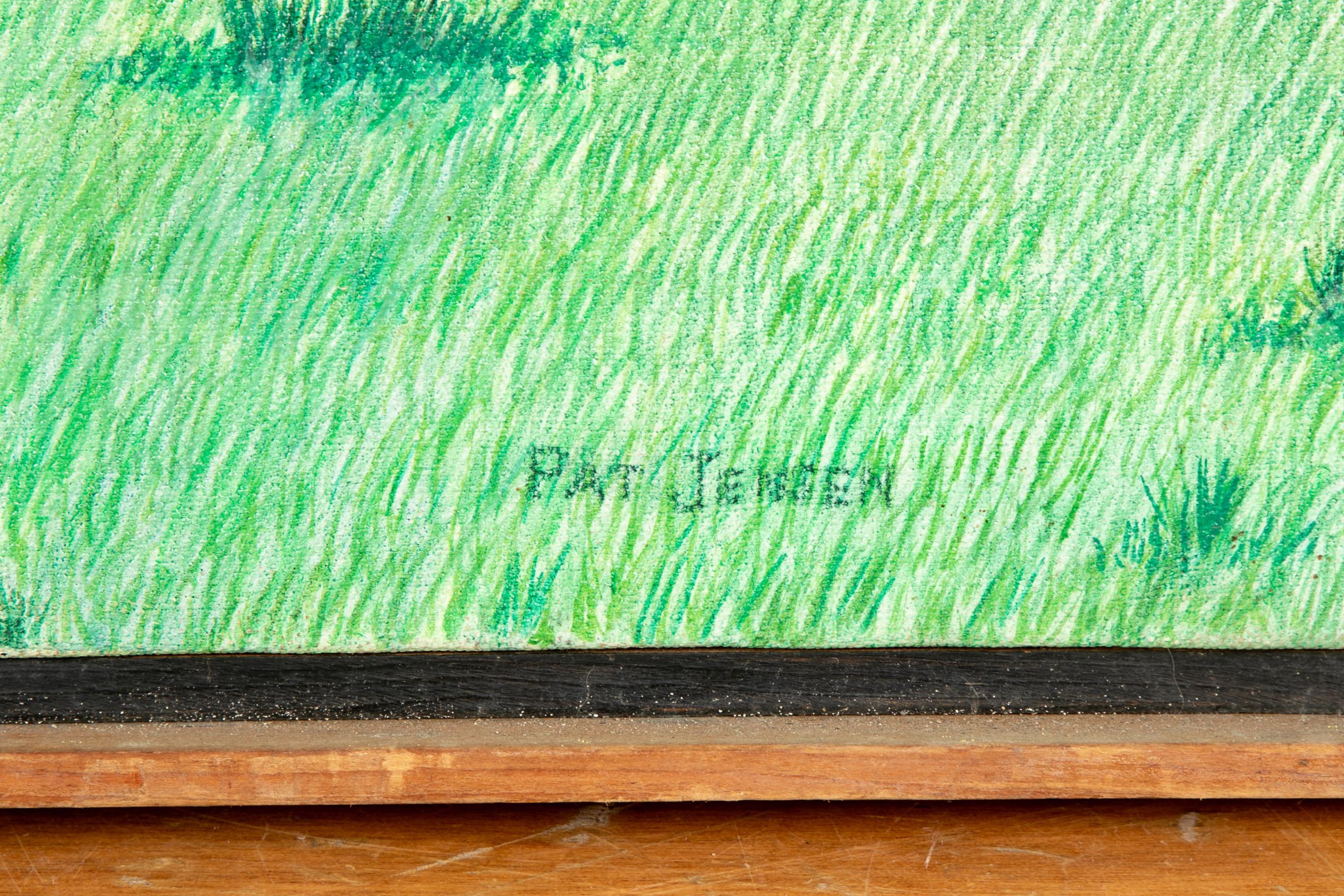 Pat Jensen Oil on Canvas, 