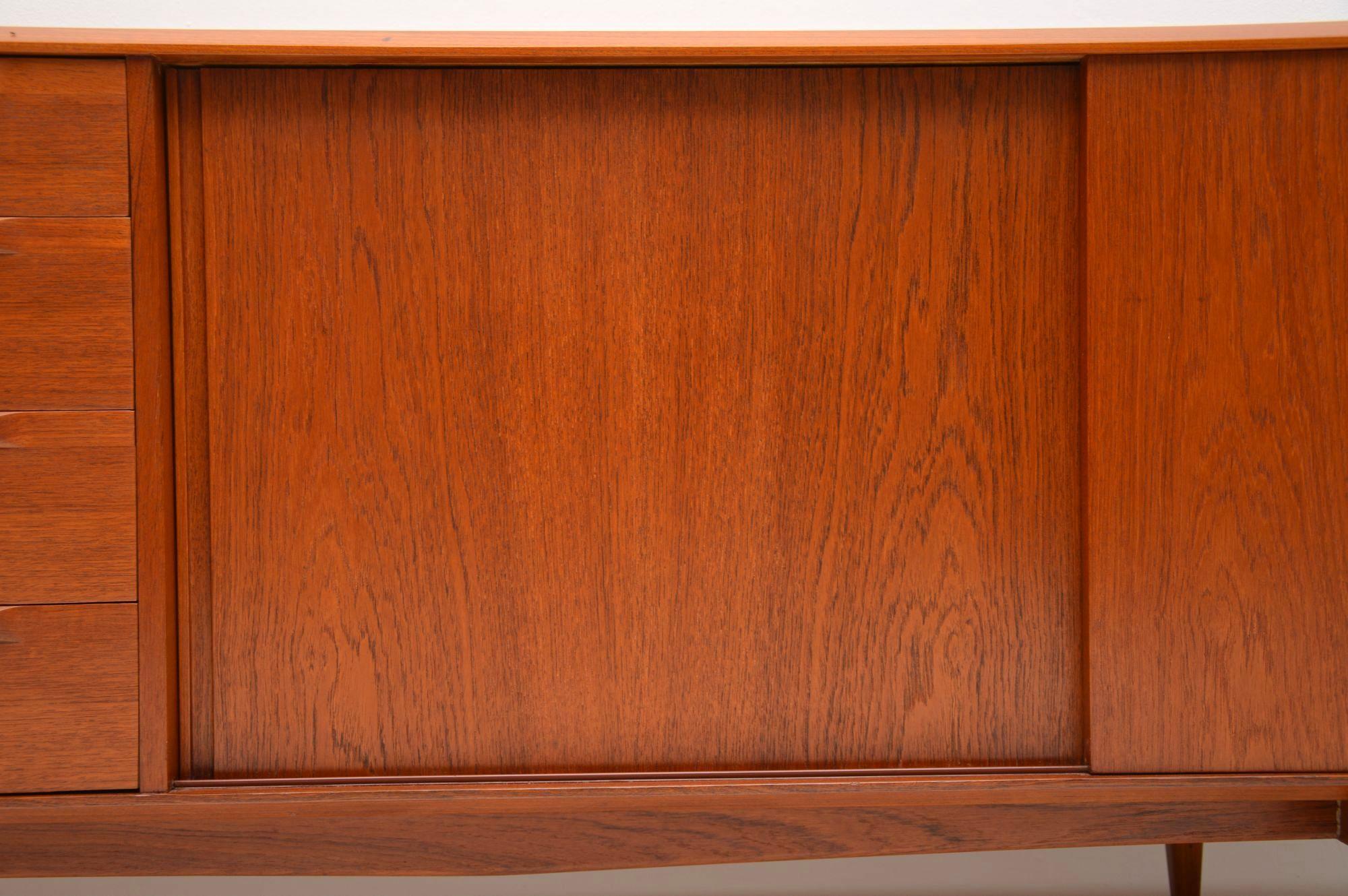 196’s Danish Vintage Teak Sideboard by Bernhard Pedersen 2