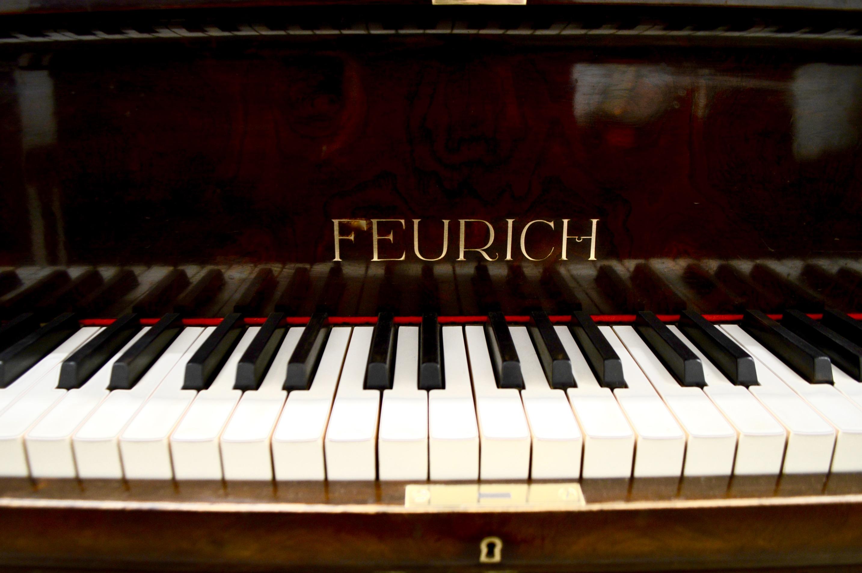 German Made Feurich Piano, Bahaus Designed, Made in 1938 For Sale 1