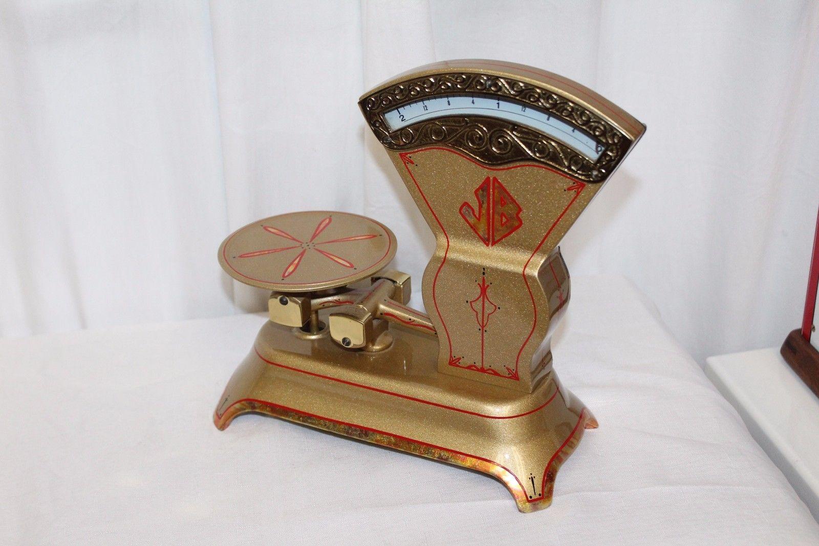 Early 1900s Jacob Brothers Mini Candy Scale In Good Condition For Sale In Orange, CA