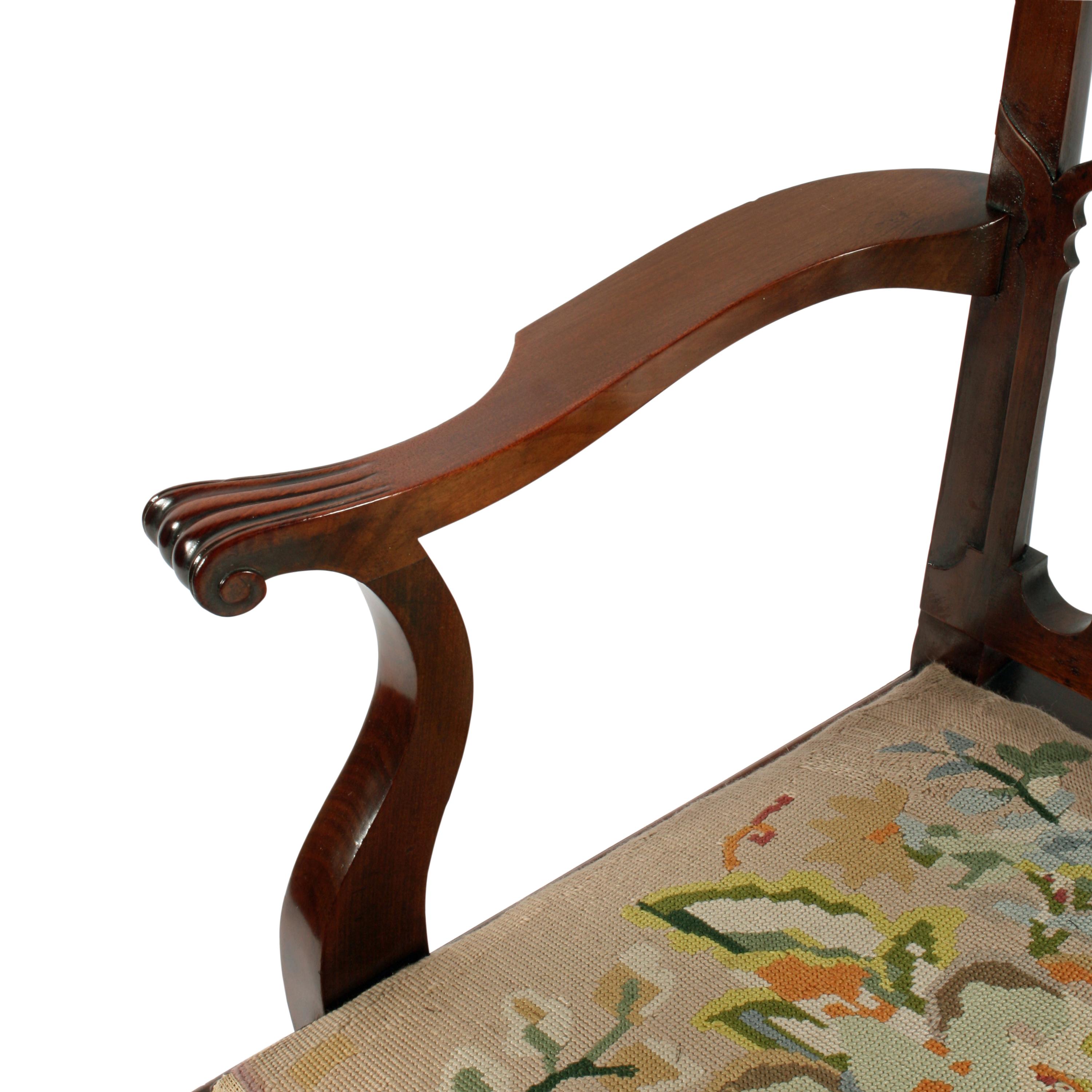 Chinese Chippendale Style Armchair 1