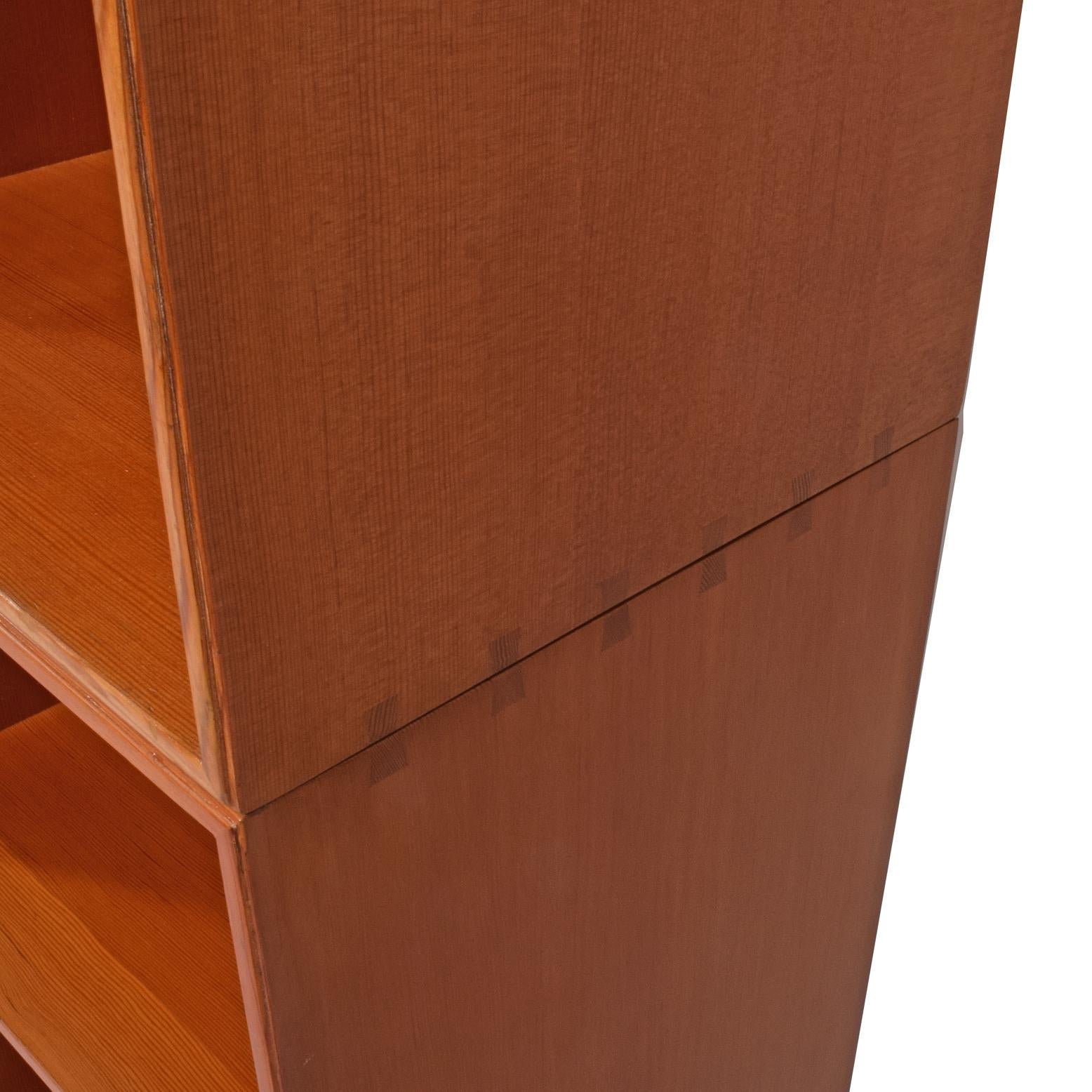Mogens Koch Oregon Pine Bookcase or Wall Unit for Rud Rasmussen 1