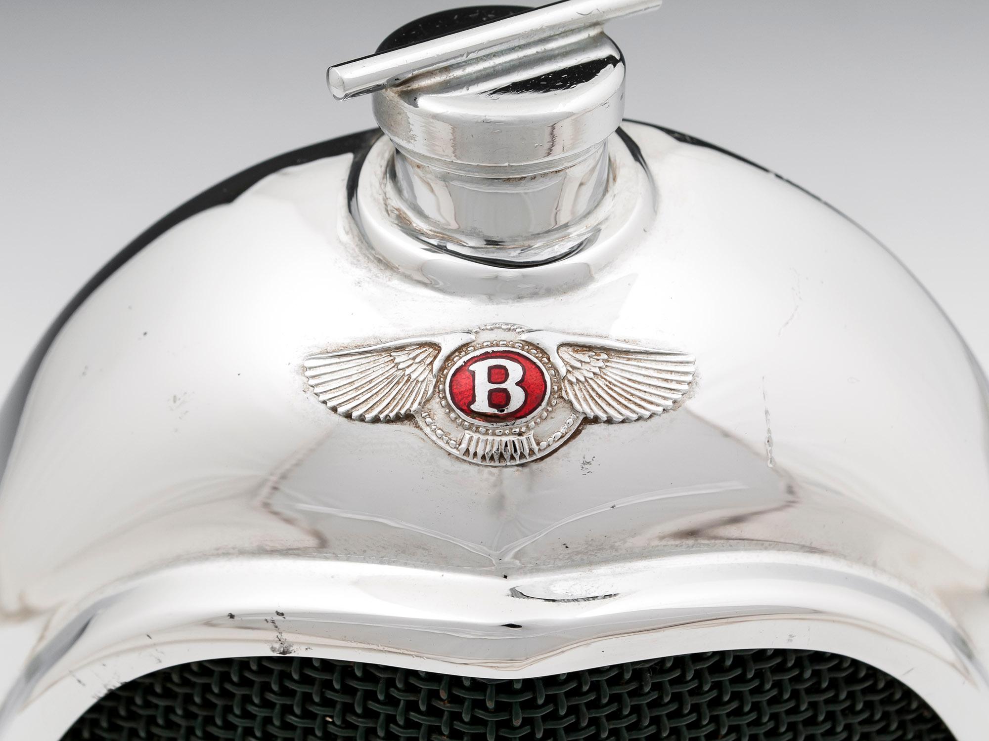 20th Century Bentley Radiator Grill Decanter