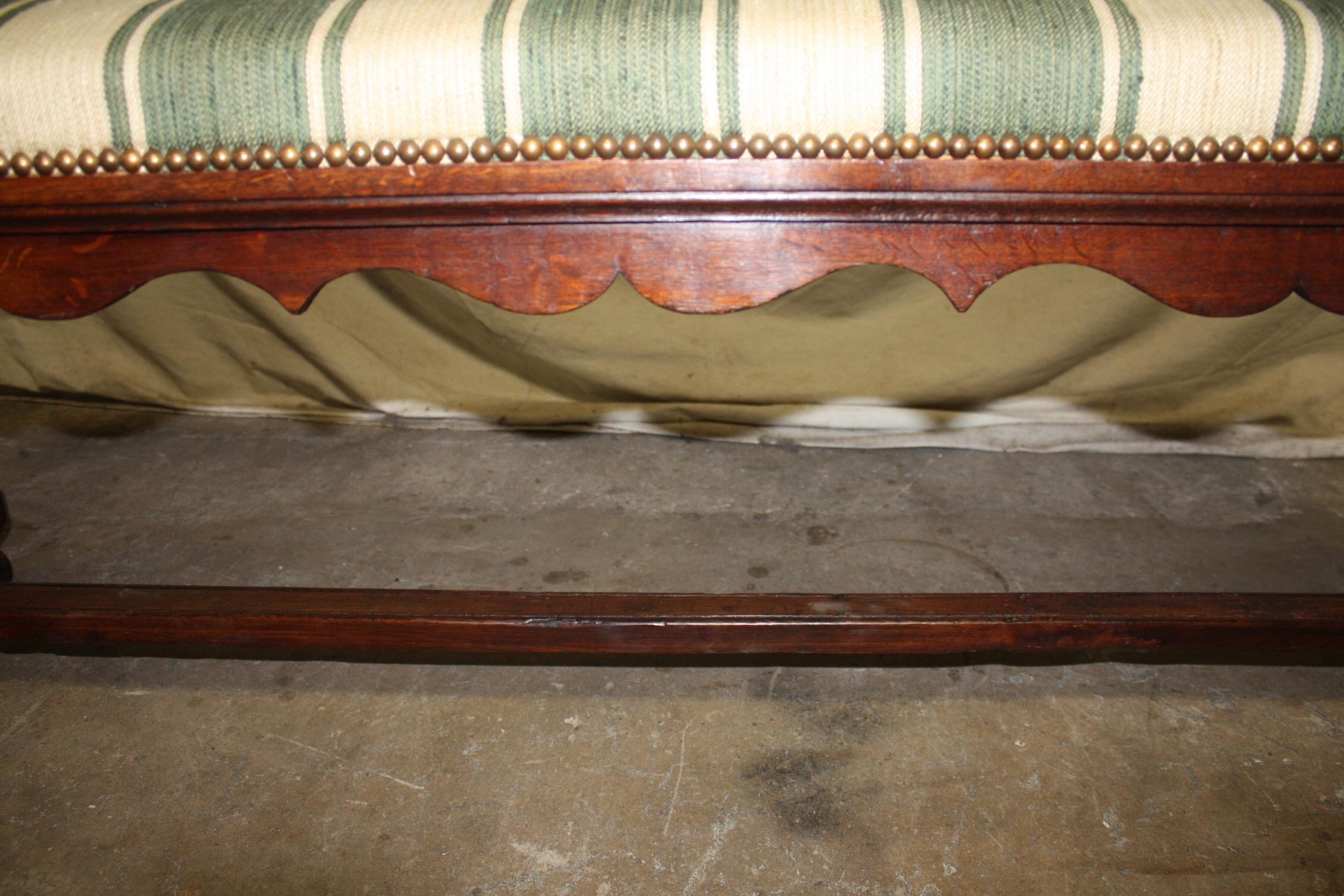 Beautiful French 18th Century Bench 3