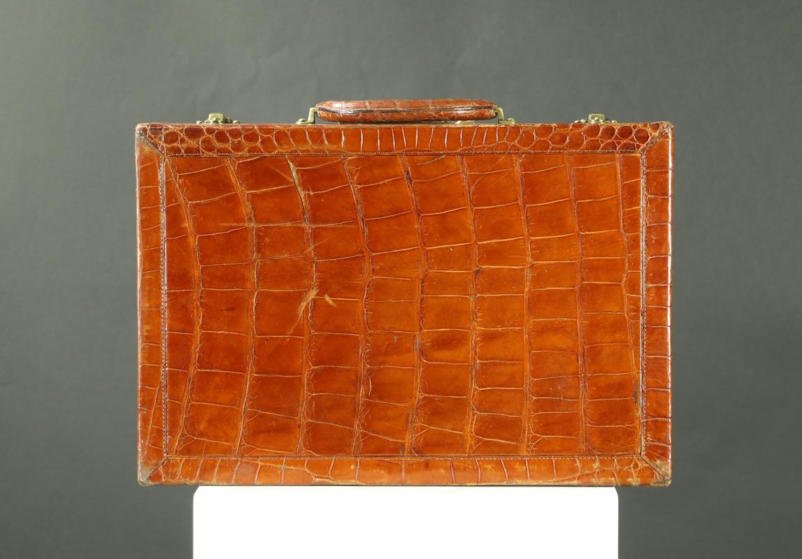 Mid-20th Century Personal Suitcase of Josette Henry-Vuitton, wife of Henry-Louis Vuitton For Sale