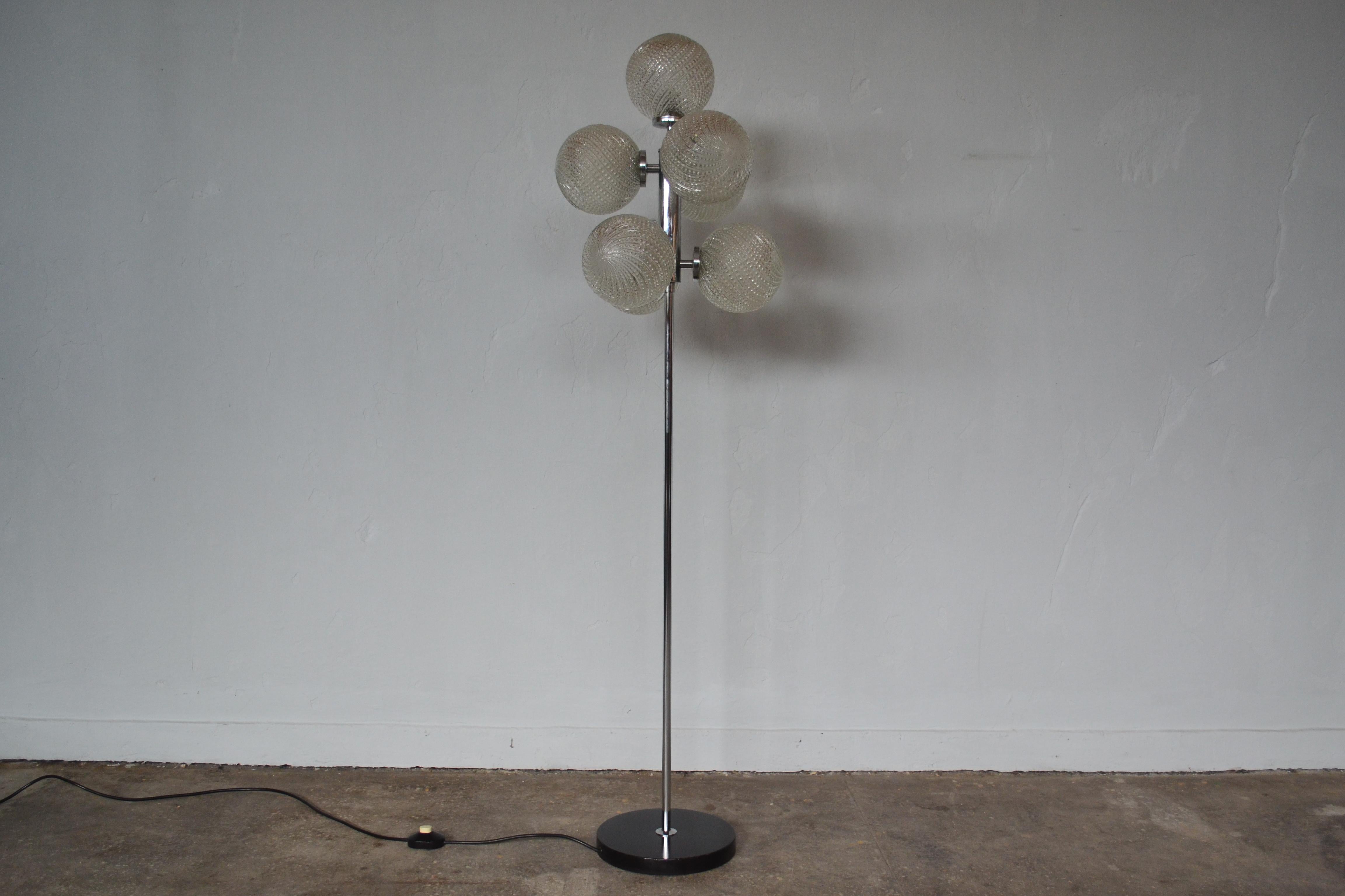 Sputnik Floor Lamp, 1970s 1