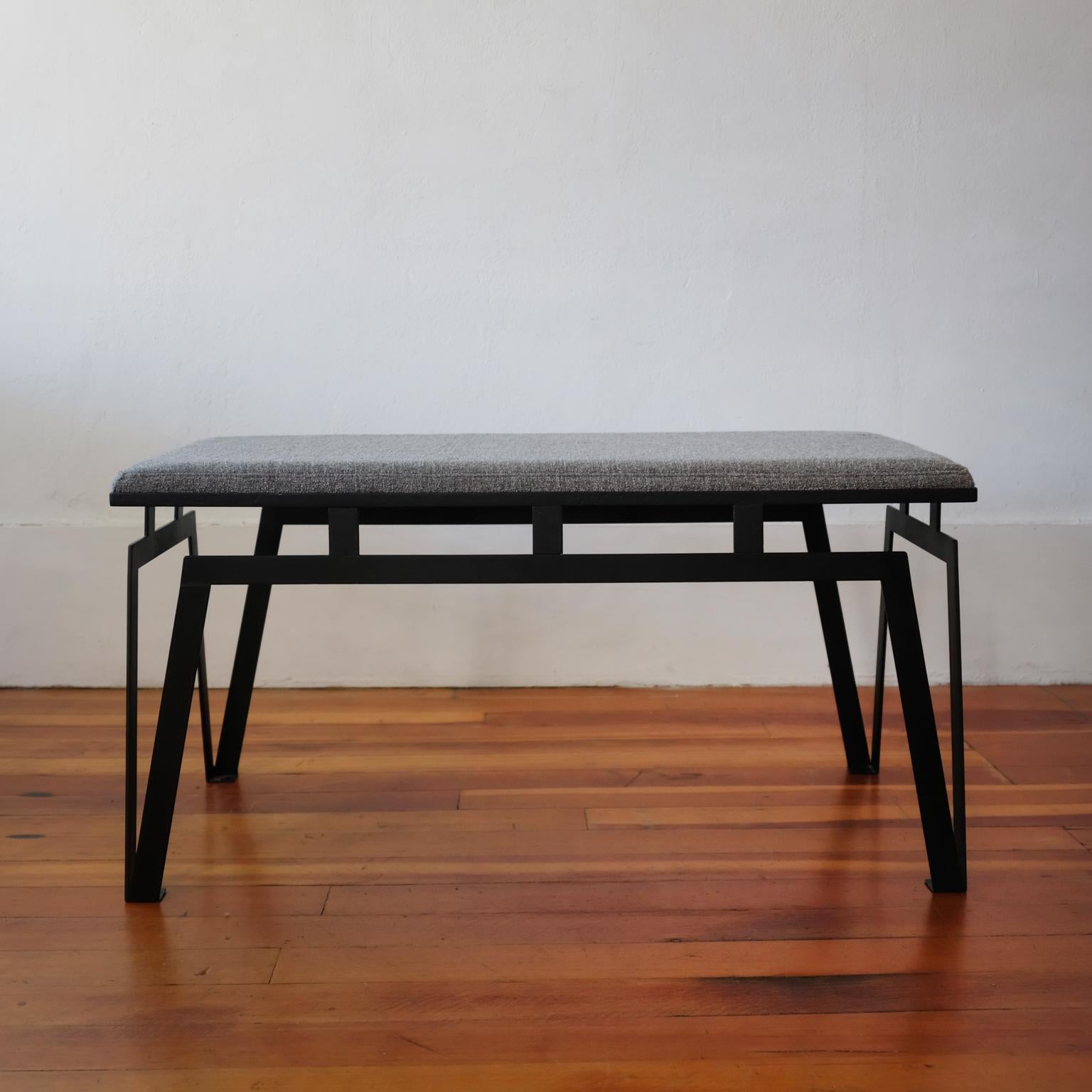 Pacific Iron Products Bench, 1950s For Sale 2