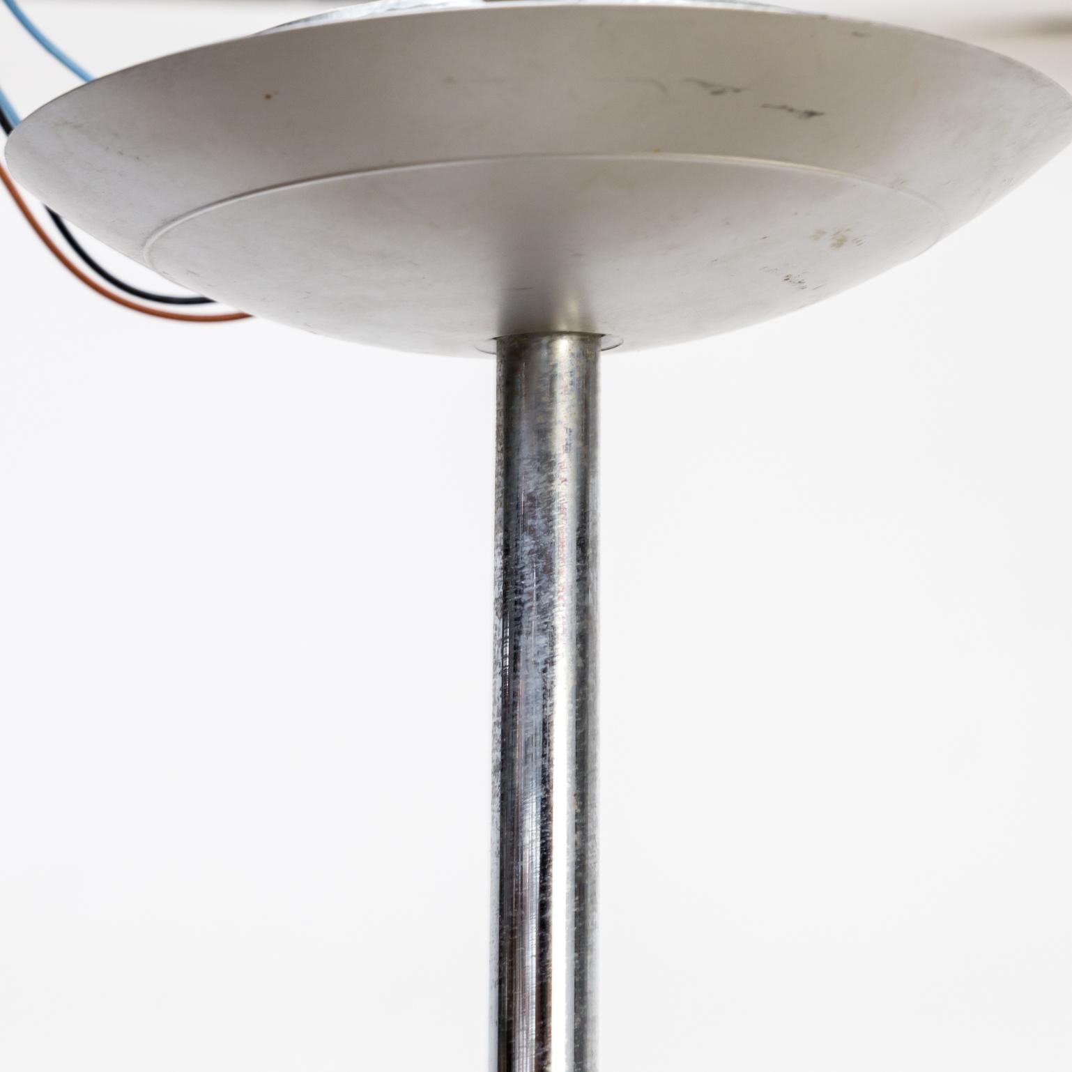 1970s Opaline Pendant Hanging Lamp for Artemide For Sale 3