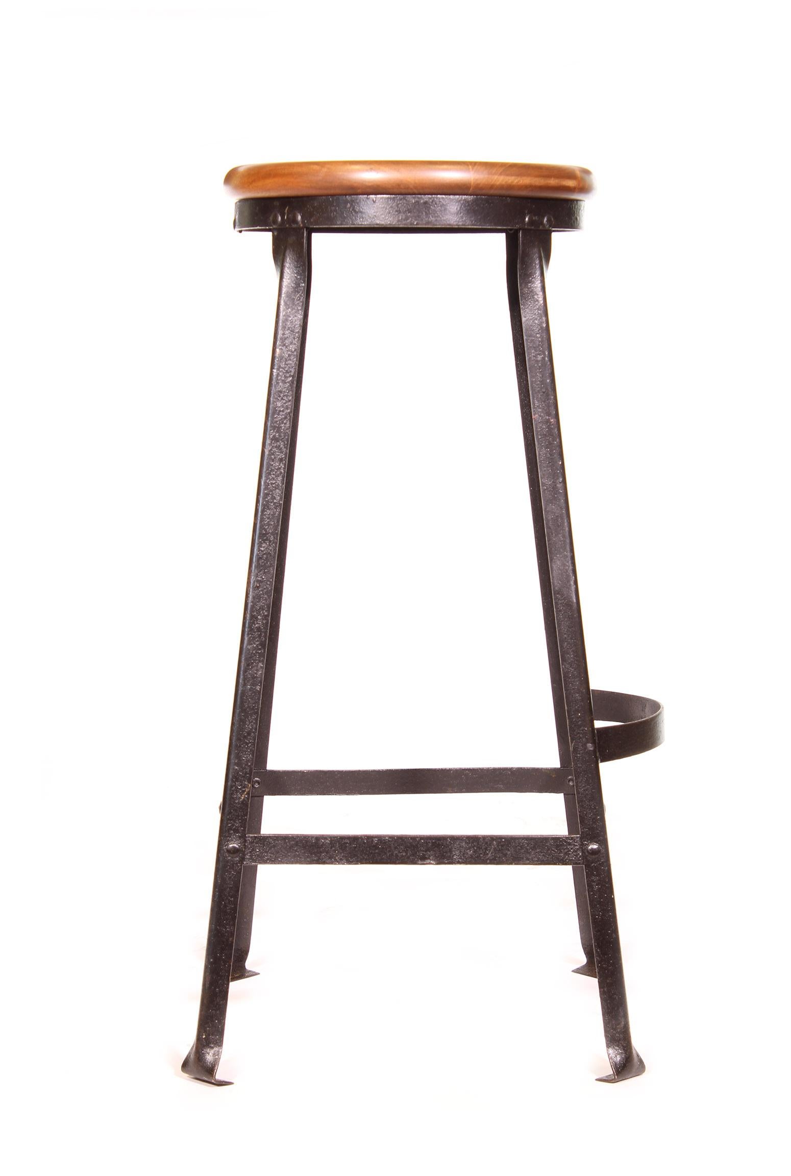 20th Century Factory Shop Bar Stool