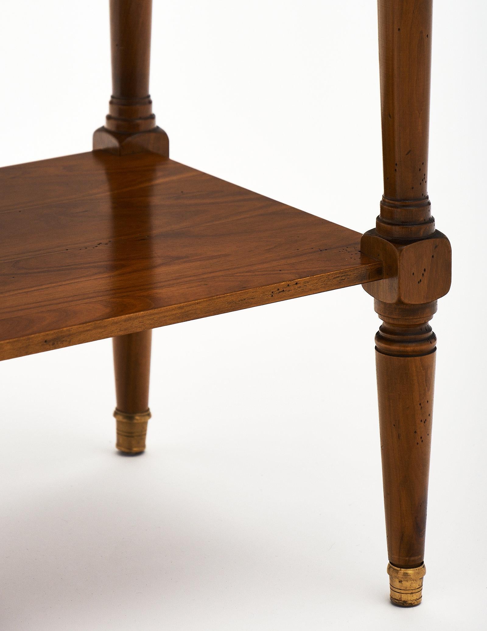Cherrywood Louis XVI Style Side Table 4