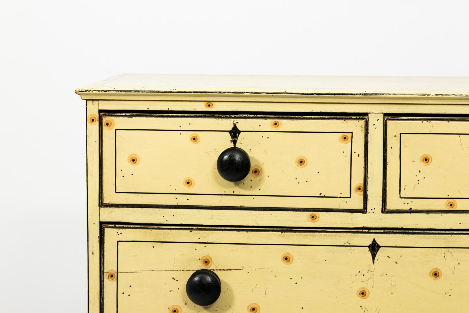 Faux Bamboo Chest of Drawers 1