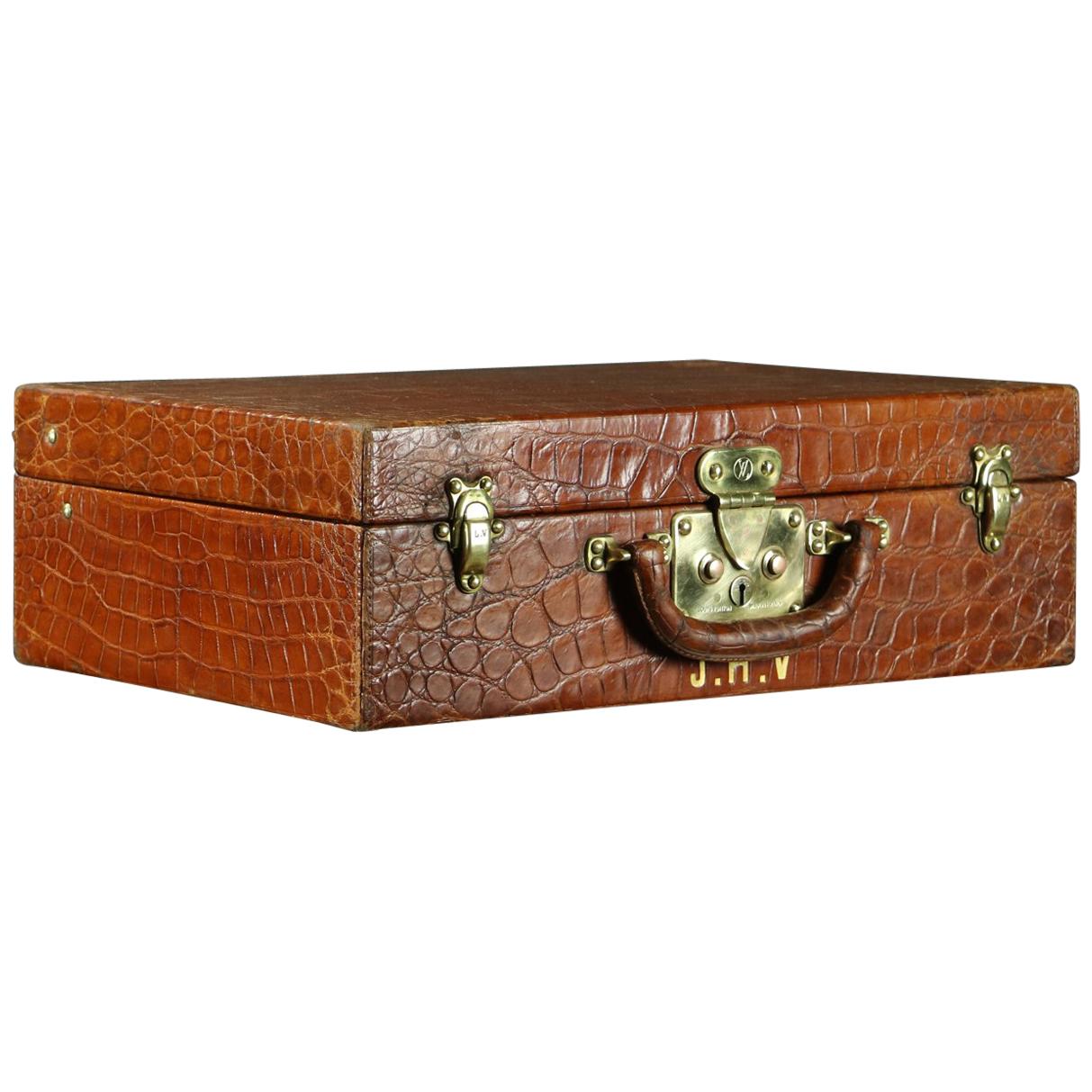 Personal Suitcase of Josette Henry-Vuitton, wife of Henry-Louis Vuitton For Sale