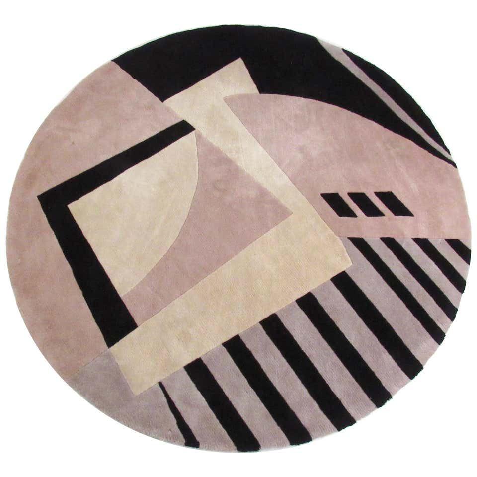 Modern Circular Area Rug For Sale at 1stDibs | modern circle rug ...
