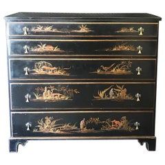 Vintage Chinoiserie Chest of Drawers