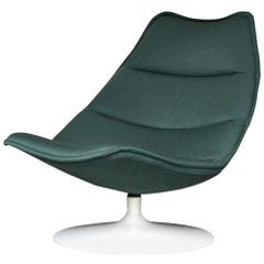 Green F584 Lounge Chair by Geoffrey D. Harcourt for Artifort, Dutch Design, 1967