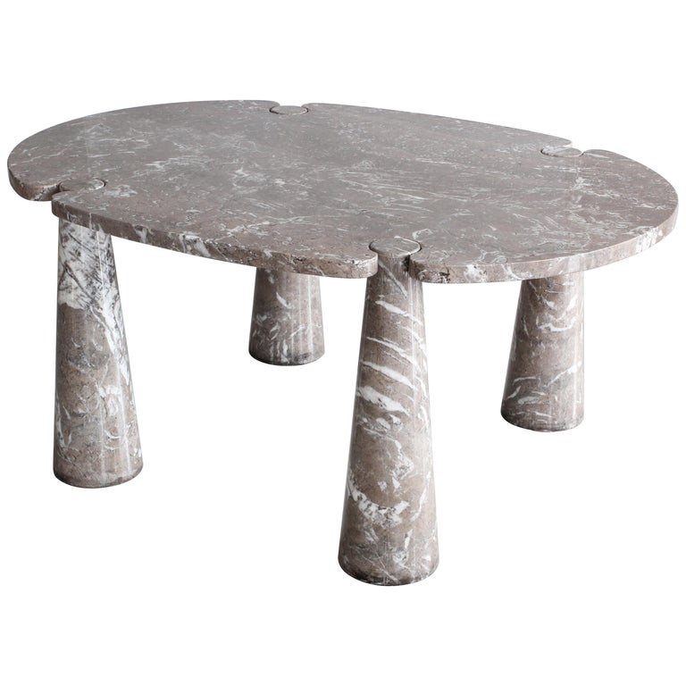 Angelo Mangiarotti dining table, 1971, offered by Orange Furniture
