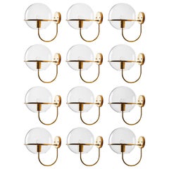 Twelve Model "Lyndon"  160 Sconces by Vico Magistretti for Oluce 