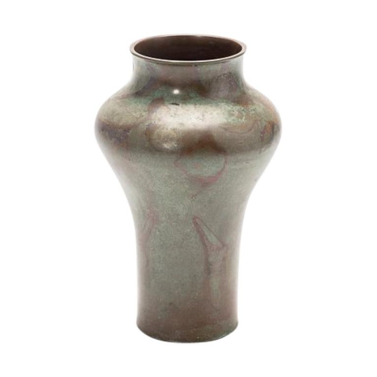 Understated Elegance, Japanese Bronze Vase from Takaoko