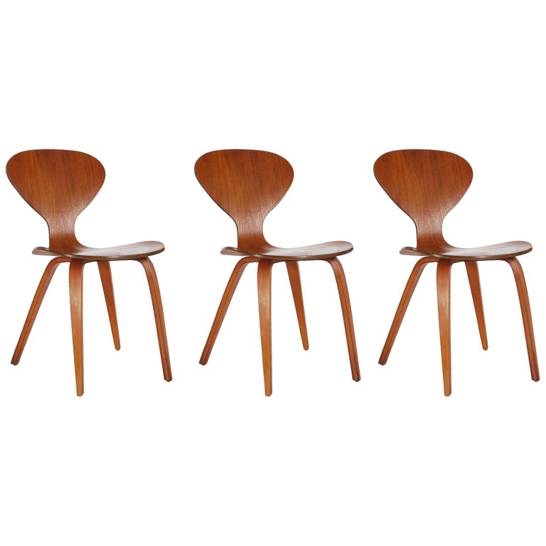 Mid Century Modern Plywood Dining Chair By Norman Cherner For Plycraft