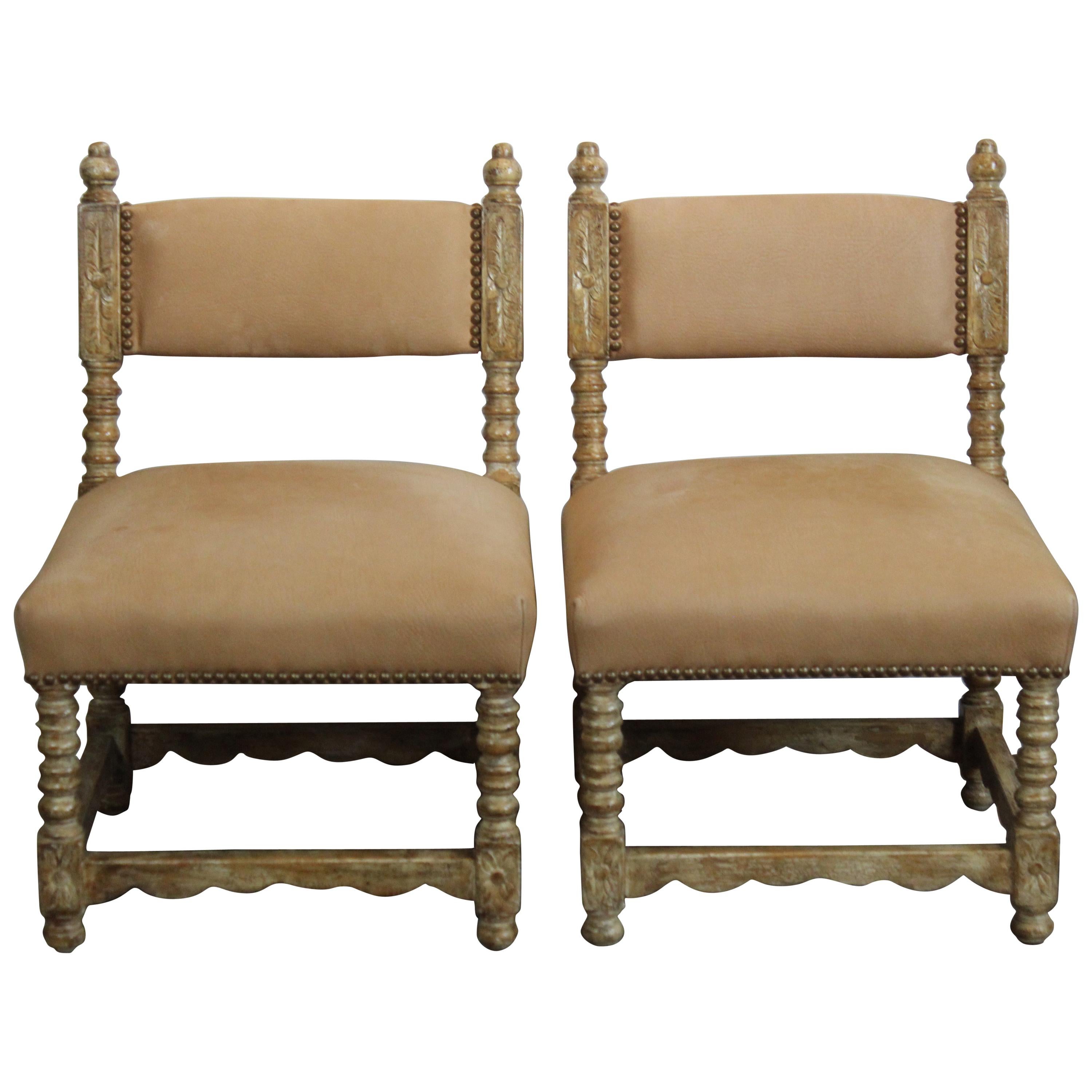 Pair of Spanish Style Chairs