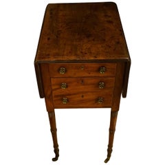 Regency Mahogany Pembroke Work Table