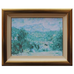 Rolf Harris "Mont Sainte Victoire" Limited Edition Signed Giclee Framed