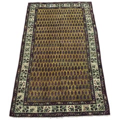 Antique Paisley Design Agra Rug, circa 1900