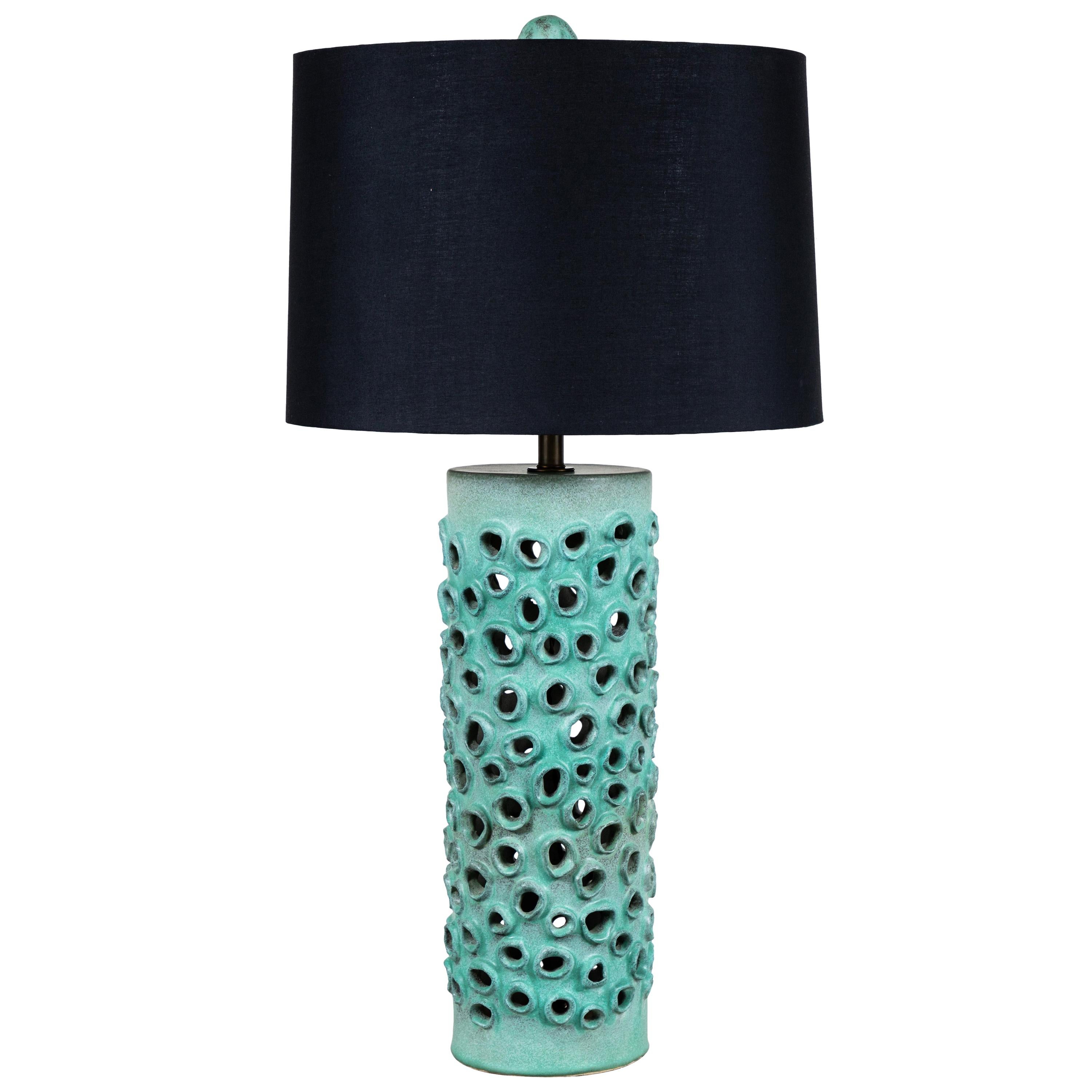 Large Trafitto Lamp by Magnolia Ceramics for Lawson-Fenning