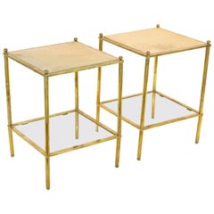 Maison Jansen Parchment Top Tables