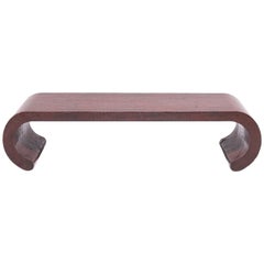 Red Lacquer Ribbon Table
