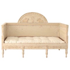 Antique Late 18th Century Gustavian Period Sofa