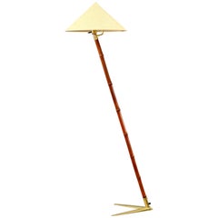 Rupert Nikoll Floor Lamp, Vienna, 1950