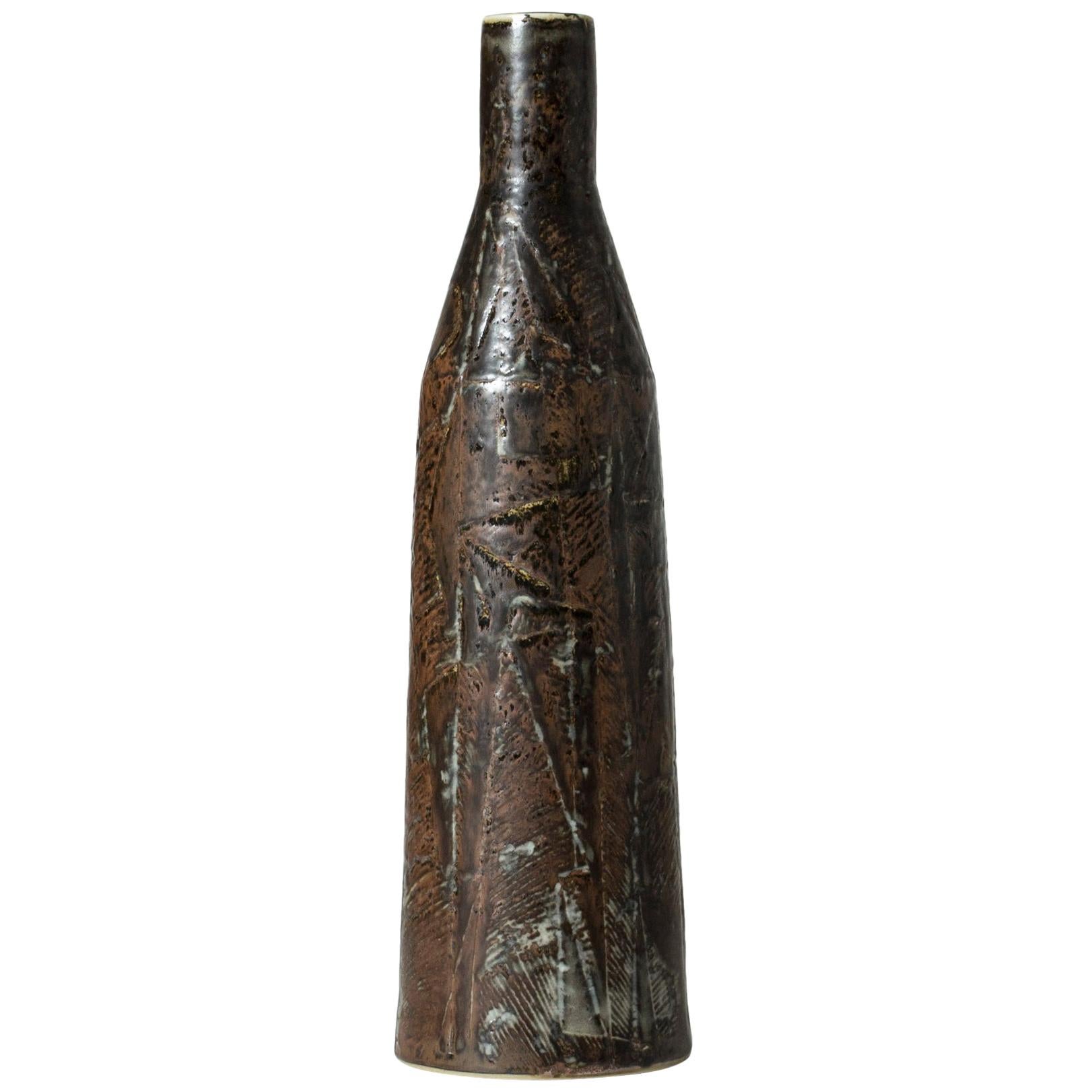 Vaso da terra in gres del Medioevo di Carl-Harry Stålhane