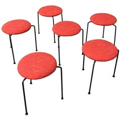 Clifford Pascoe Stacking Tripod Stools 