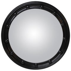Ebonized Convex Mirror