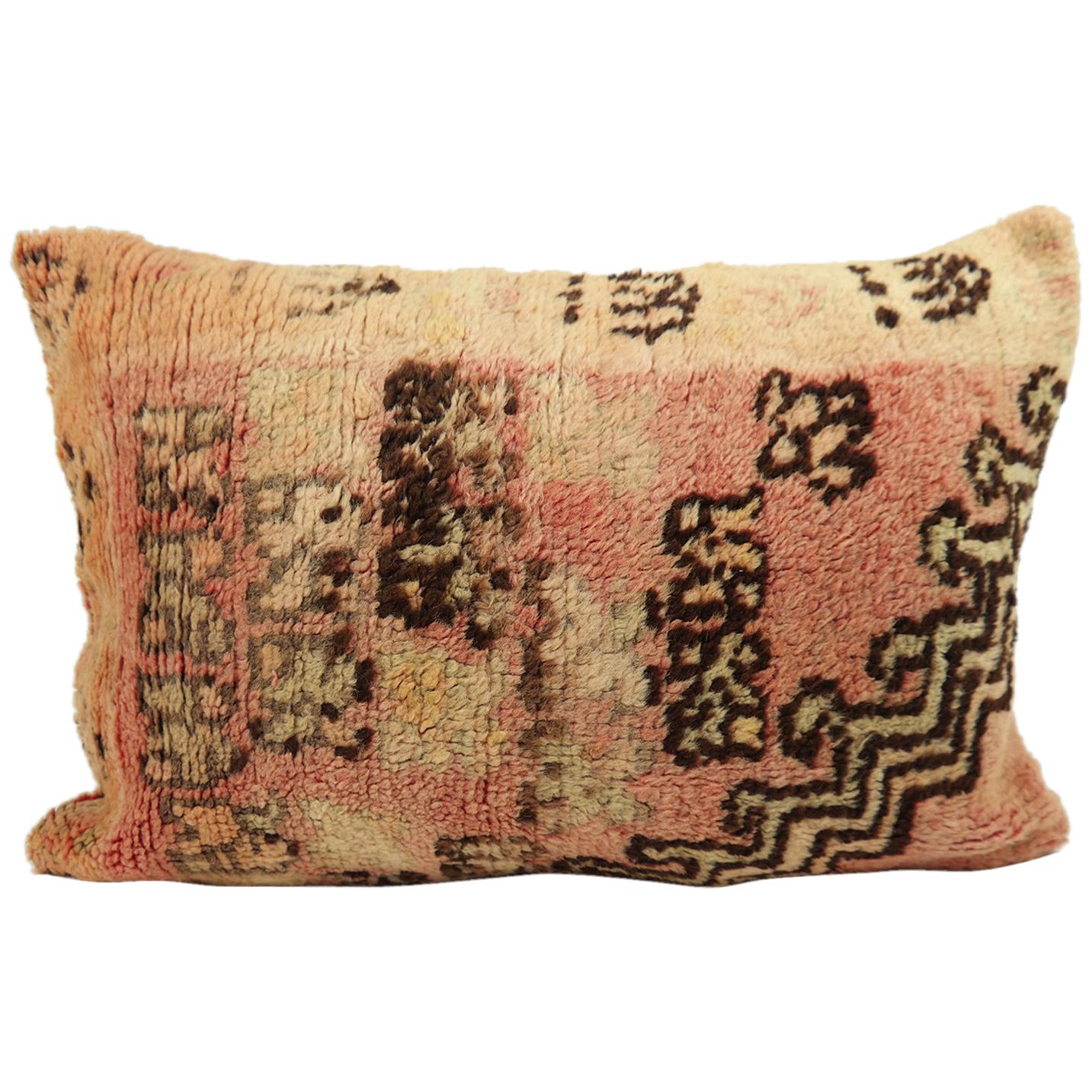 Tapestry Decorative Pillow  Moroccan Bohemian Cushion  Tribal Throw Pillow For Sale