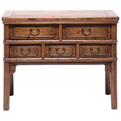 Chinese Five-Drawer Offering Table, c. 1850