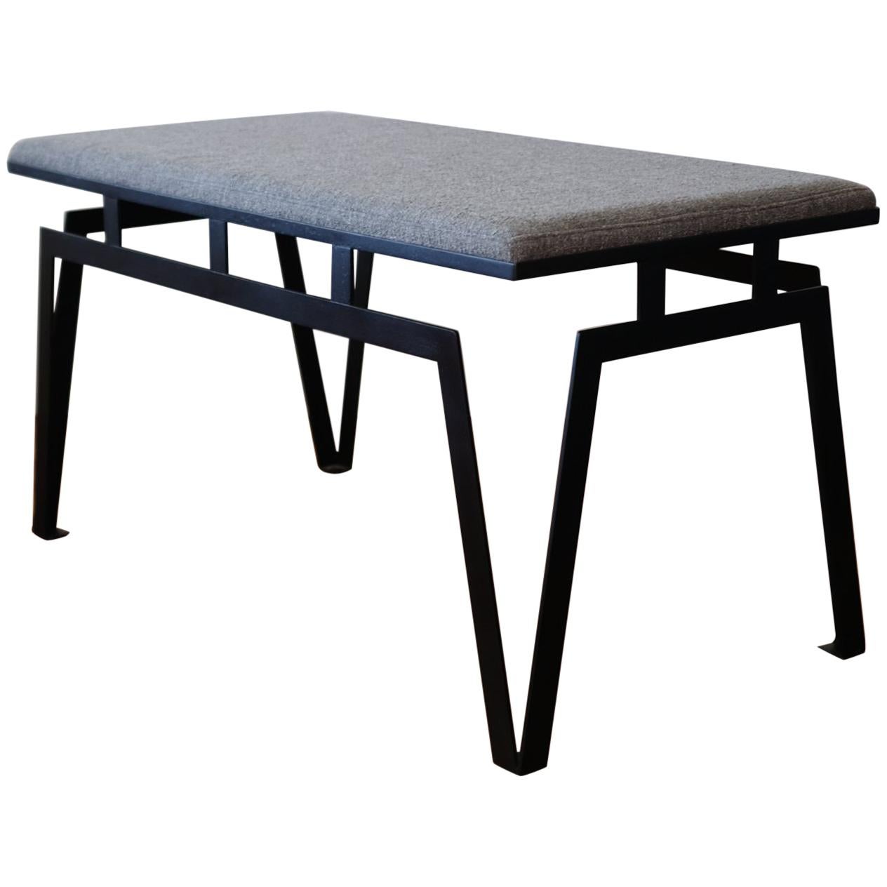 Pacific Iron Products Bench, 1950s For Sale