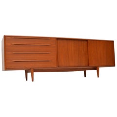 196’s Danish Vintage Teak Sideboard by Bernhard Pedersen