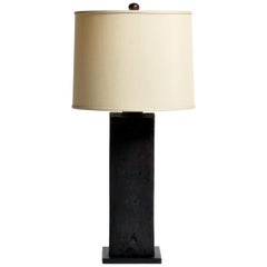 Custom Solid Wood Table Lamp