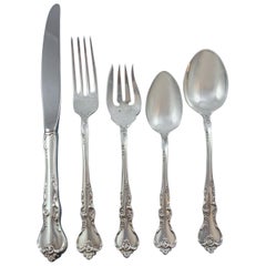 Savannah by Reed & Barton Servizio di posate in argento sterling per 12 pezzi 65 pezzi