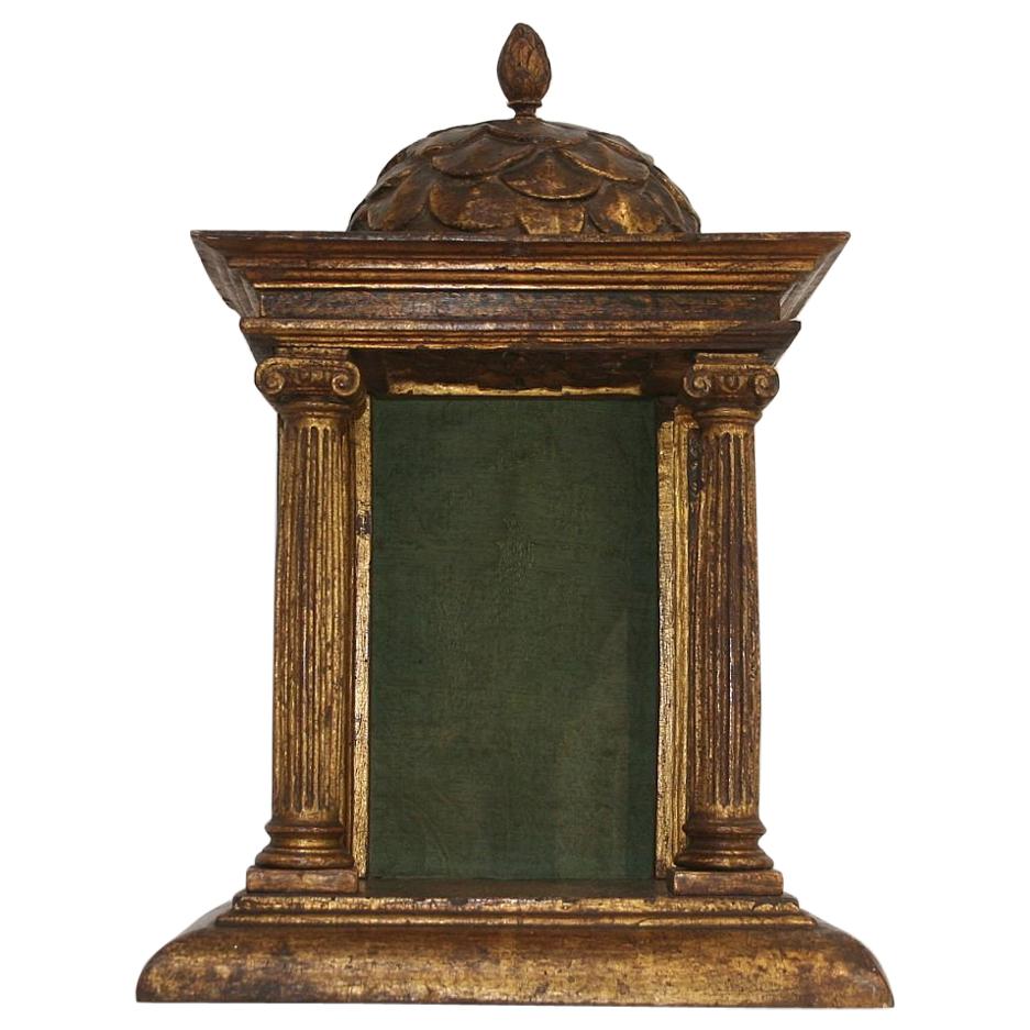 Small 18th Century Spanish Baroque Altar Shrine