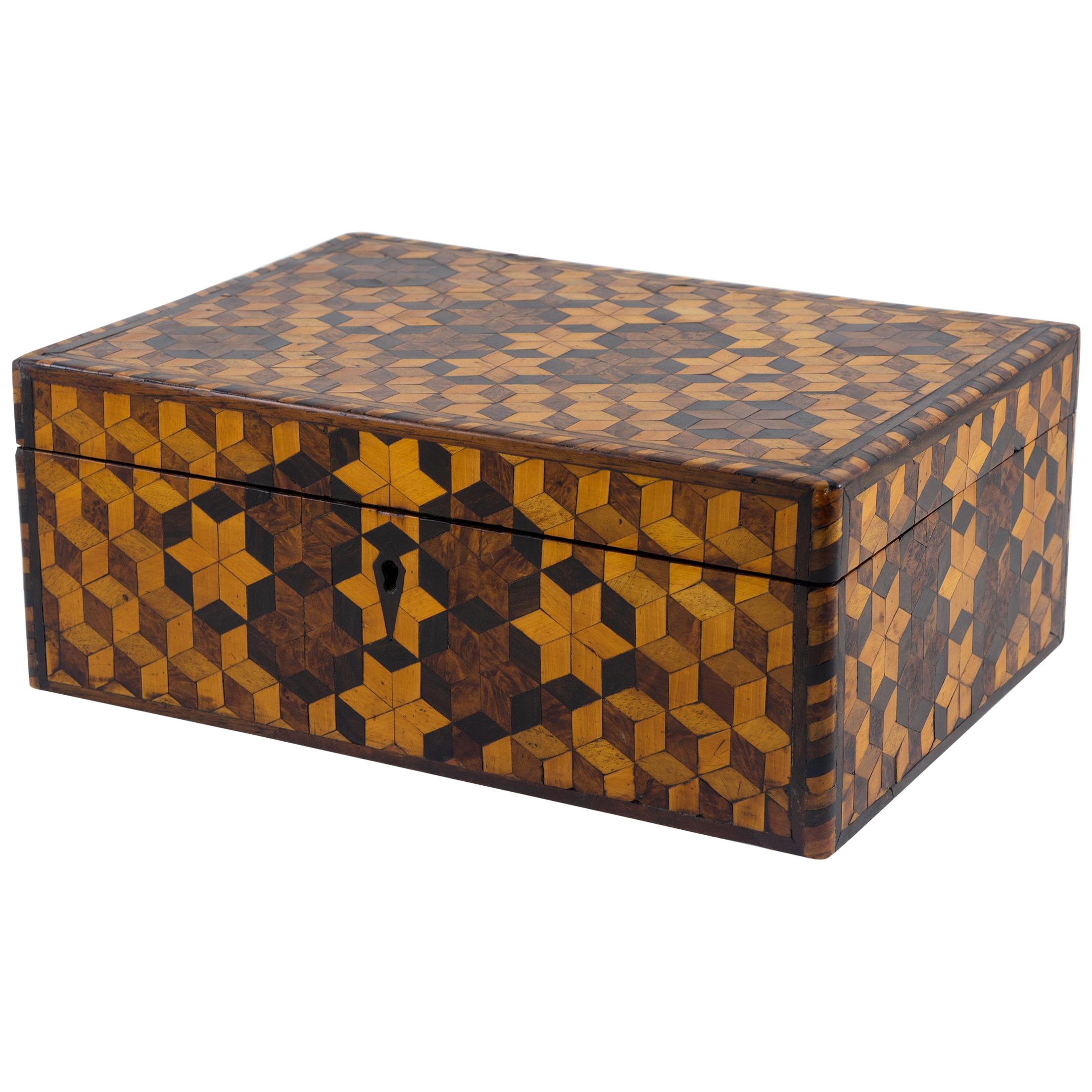 Marquetry Sewing Box