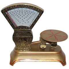 Early 1900s Jacob Brothers Mini Candy Scale
