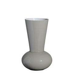 Small Troncosfera Vase in Grey by Carlo Moretti