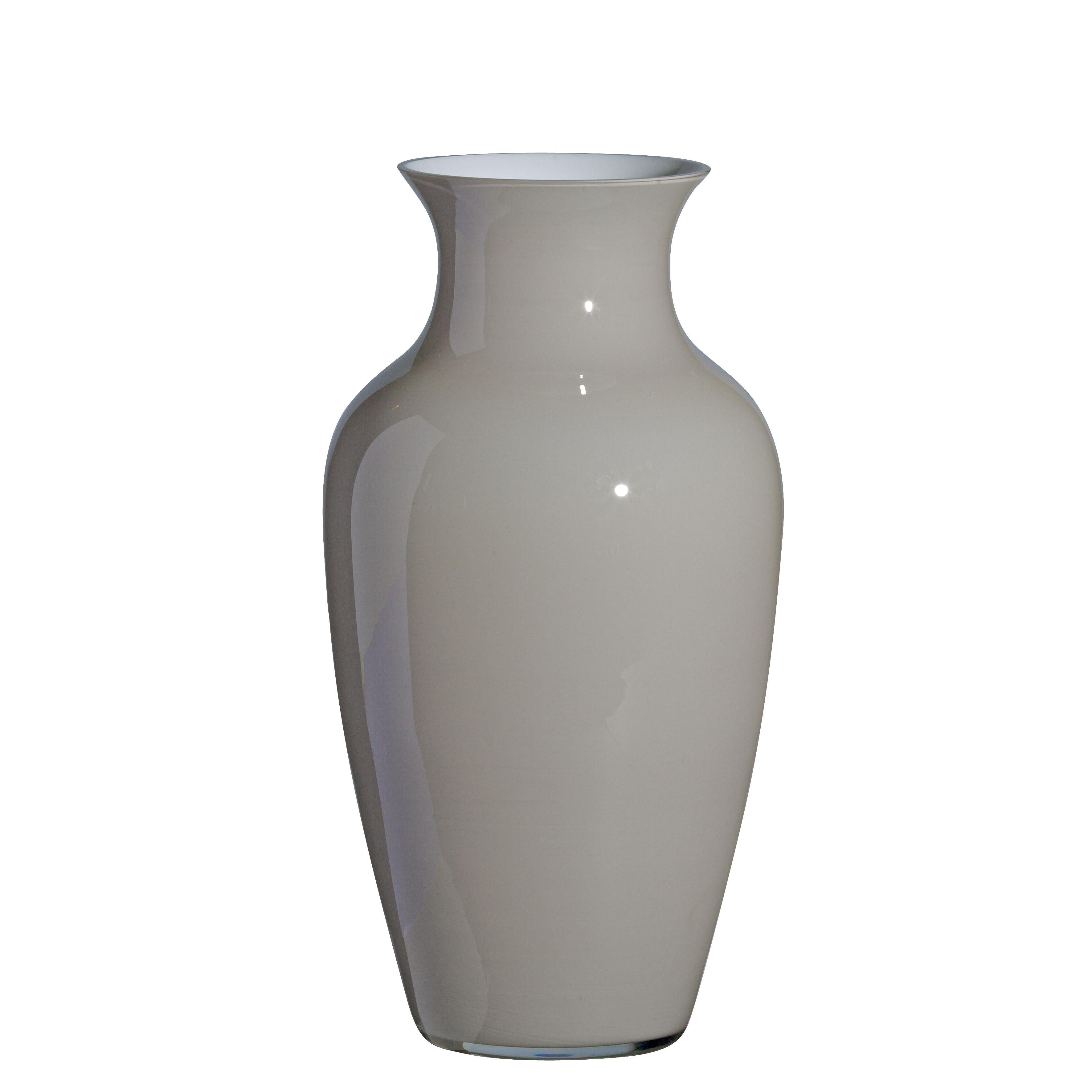 Standard I Cinesi Vase in Grey by Carlo Moretti For Sale